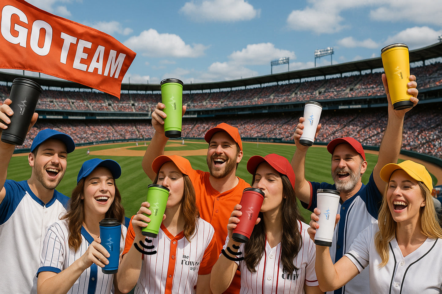 LEHØYT™ Cheering Cup - Hot Red