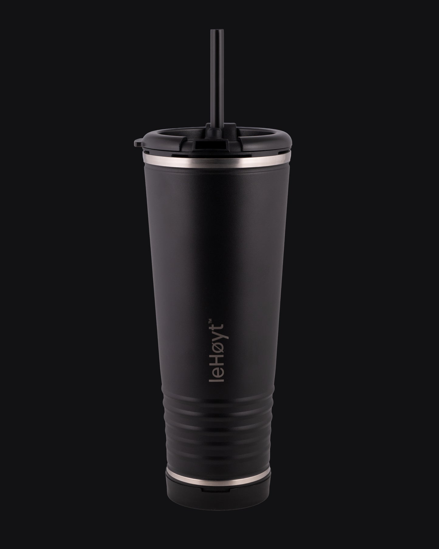 leHoyt HornPro X2 | 3-in-1 Cheering Cup with Built-In Horn & Cowbell | Insulated Stainless Steel Tumbler | BPA-Free | Fan Gift
