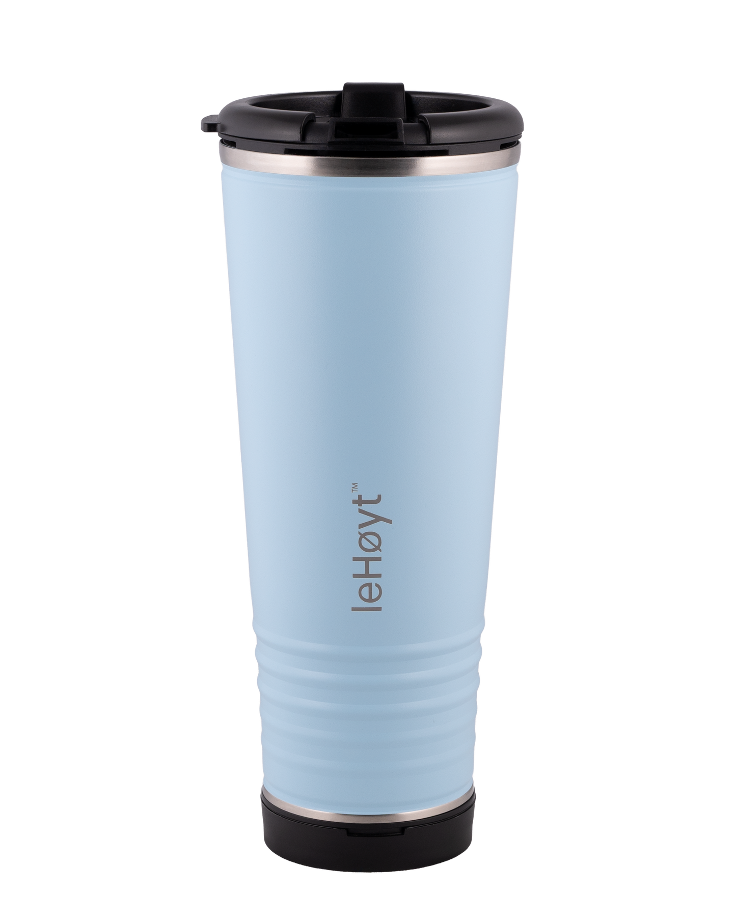 leHoyt HornPro X2 | 3-in-1 Cheering Cup with Built-In Horn & Cowbell | Insulated Stainless Steel Tumbler | BPA-Free | Fan Gift