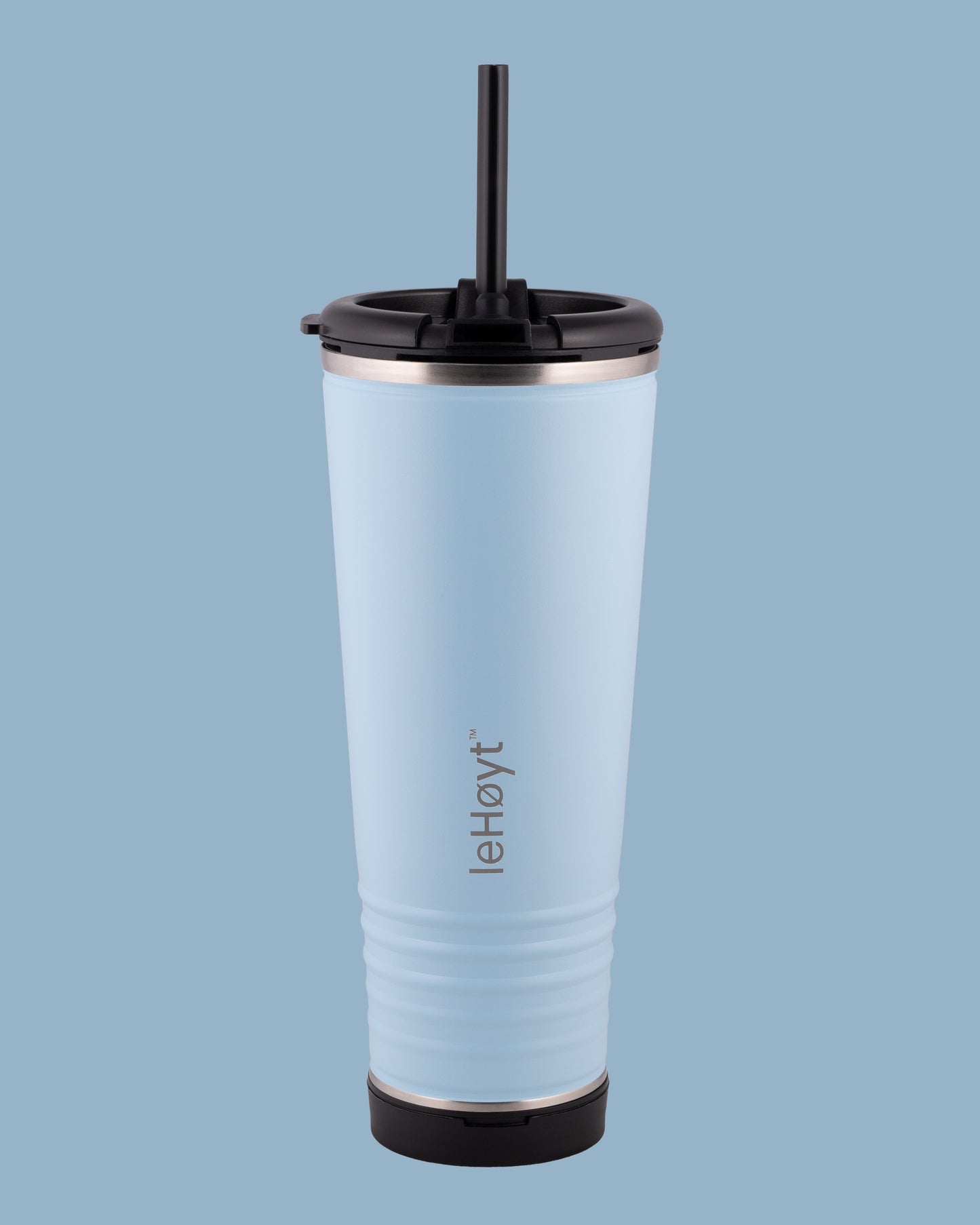 leHoyt HornPro X2 | 3-in-1 Cheering Cup with Built-In Horn & Cowbell | Insulated Stainless Steel Tumbler | BPA-Free | Fan Gift