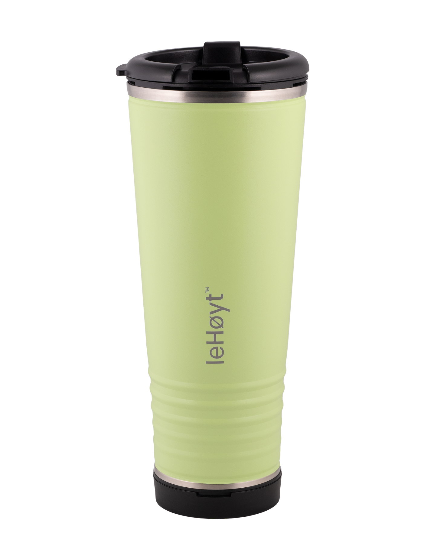 leHoyt HornPro X2 | 3-in-1 Cheering Cup with Built-In Horn & Cowbell | Insulated Stainless Steel Tumbler | BPA-Free | Fan Gift