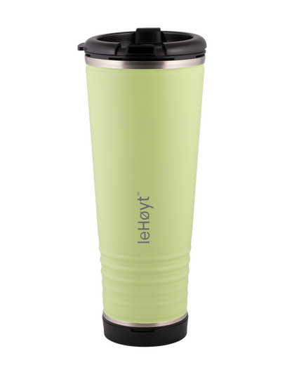 leHoyt HornPro X2 | 3-in-1 Cheering Cup with Built-In Horn & Cowbell | Insulated Stainless Steel Tumbler | BPA-Free | Fan Gift