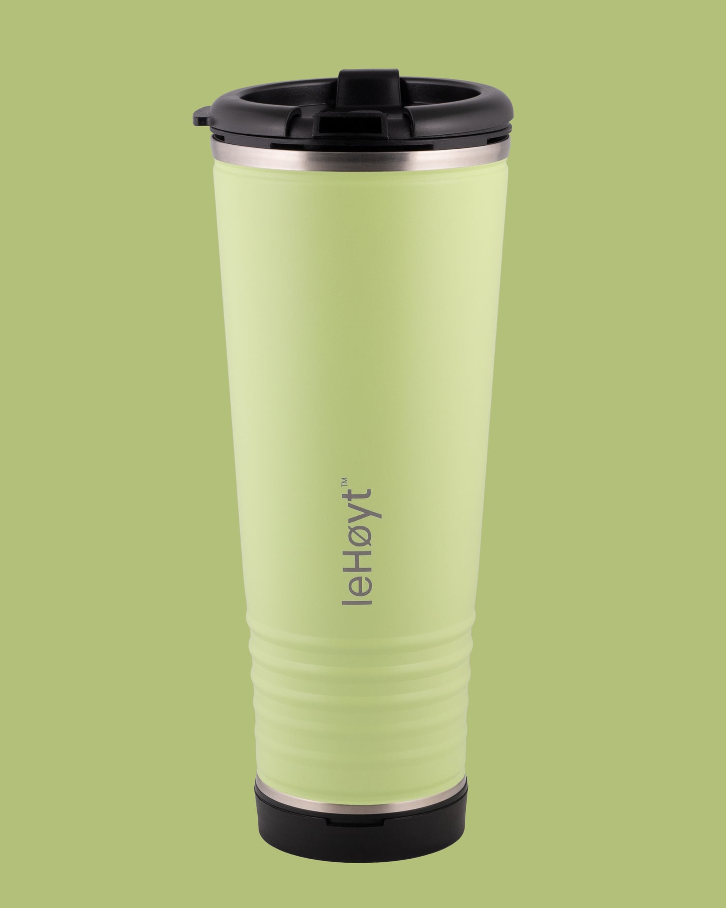 leHoyt HornPro X2 | 3-in-1 Cheering Cup with Built-In Horn & Cowbell | Insulated Stainless Steel Tumbler | BPA-Free | Fan Gift