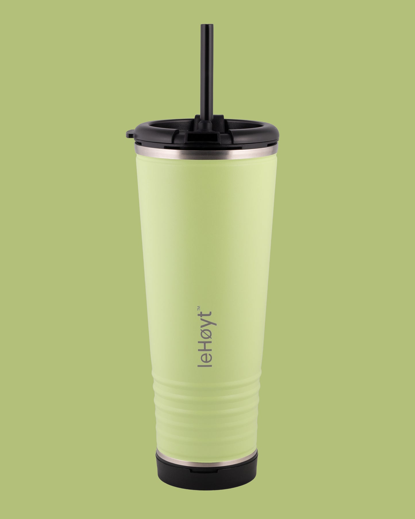 leHoyt HornPro X2 | 3-in-1 Cheering Cup with Built-In Horn & Cowbell | Insulated Stainless Steel Tumbler | BPA-Free | Fan Gift