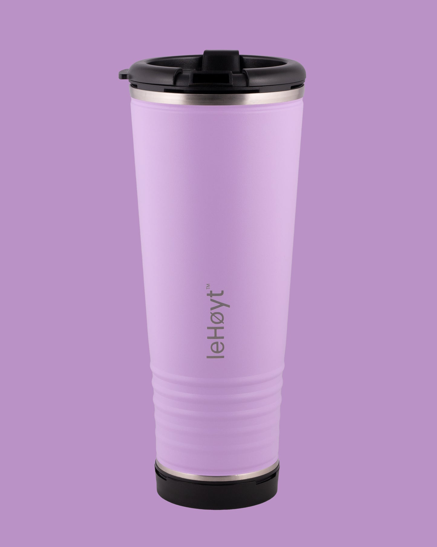 leHoyt HornPro X2 | 3-in-1 Cheering Cup with Built-In Horn & Cowbell | Insulated Stainless Steel Tumbler | BPA-Free | Fan Gift