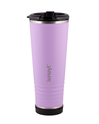 leHoyt HornPro X2 | 3-in-1 Cheering Cup with Built-In Horn & Cowbell | Insulated Stainless Steel Tumbler | BPA-Free | Fan Gift