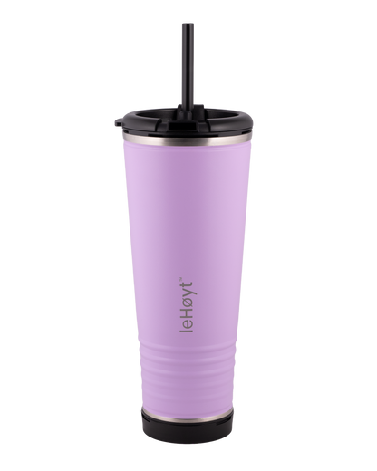 leHoyt HornPro X2 | 3-in-1 Cheering Cup with Built-In Horn & Cowbell | Insulated Stainless Steel Tumbler | BPA-Free | Fan Gift