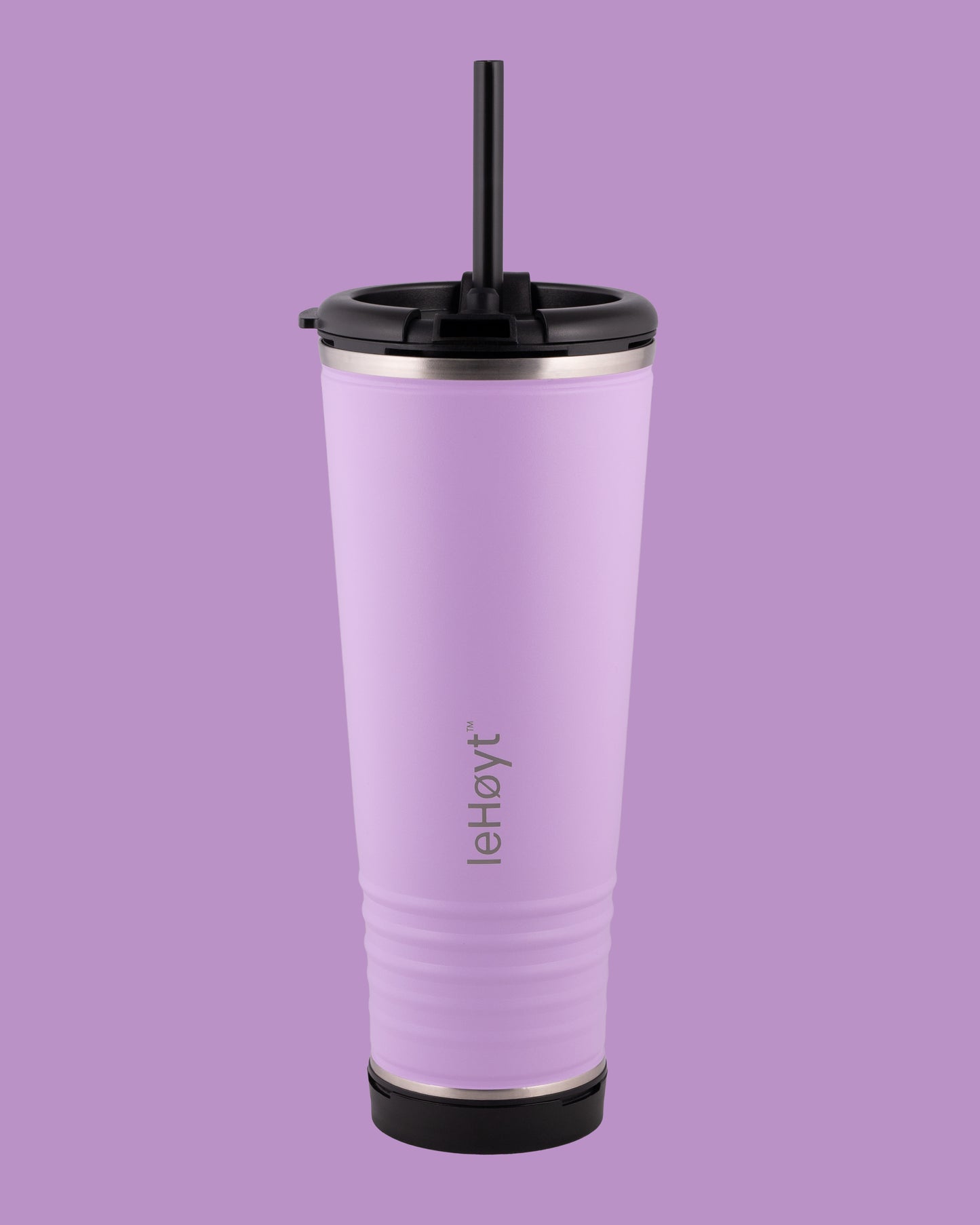 leHoyt HornPro X2 | 3-in-1 Cheering Cup with Built-In Horn & Cowbell | Insulated Stainless Steel Tumbler | BPA-Free | Fan Gift