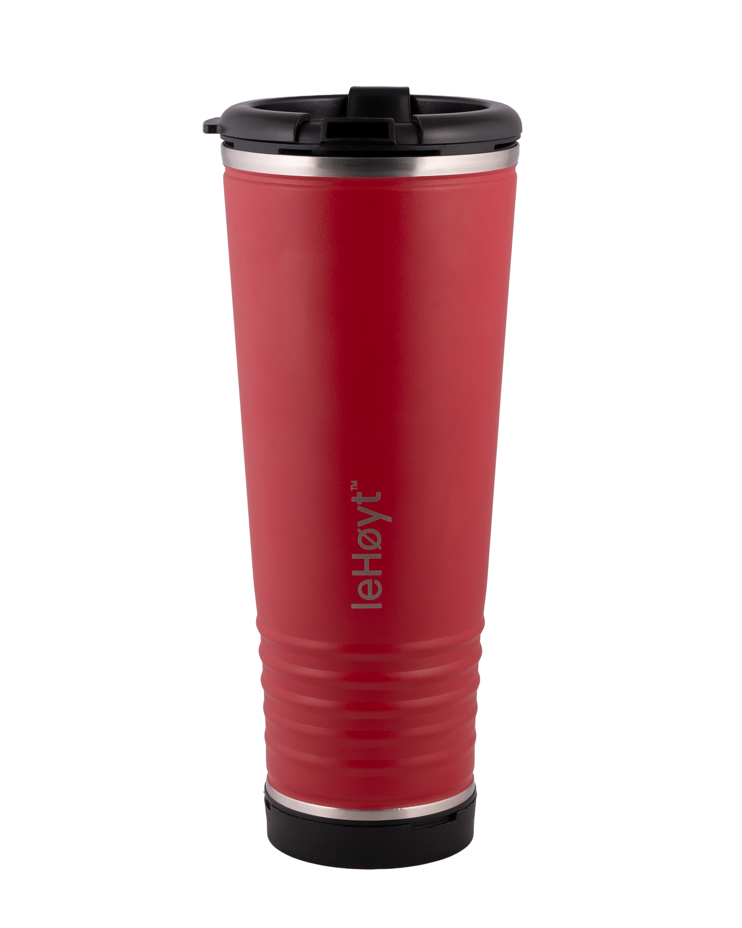 leHoyt HornPro X2 | 3-in-1 Cheering Cup with Built-In Horn & Cowbell | Insulated Stainless Steel Tumbler | BPA-Free | Fan Gift