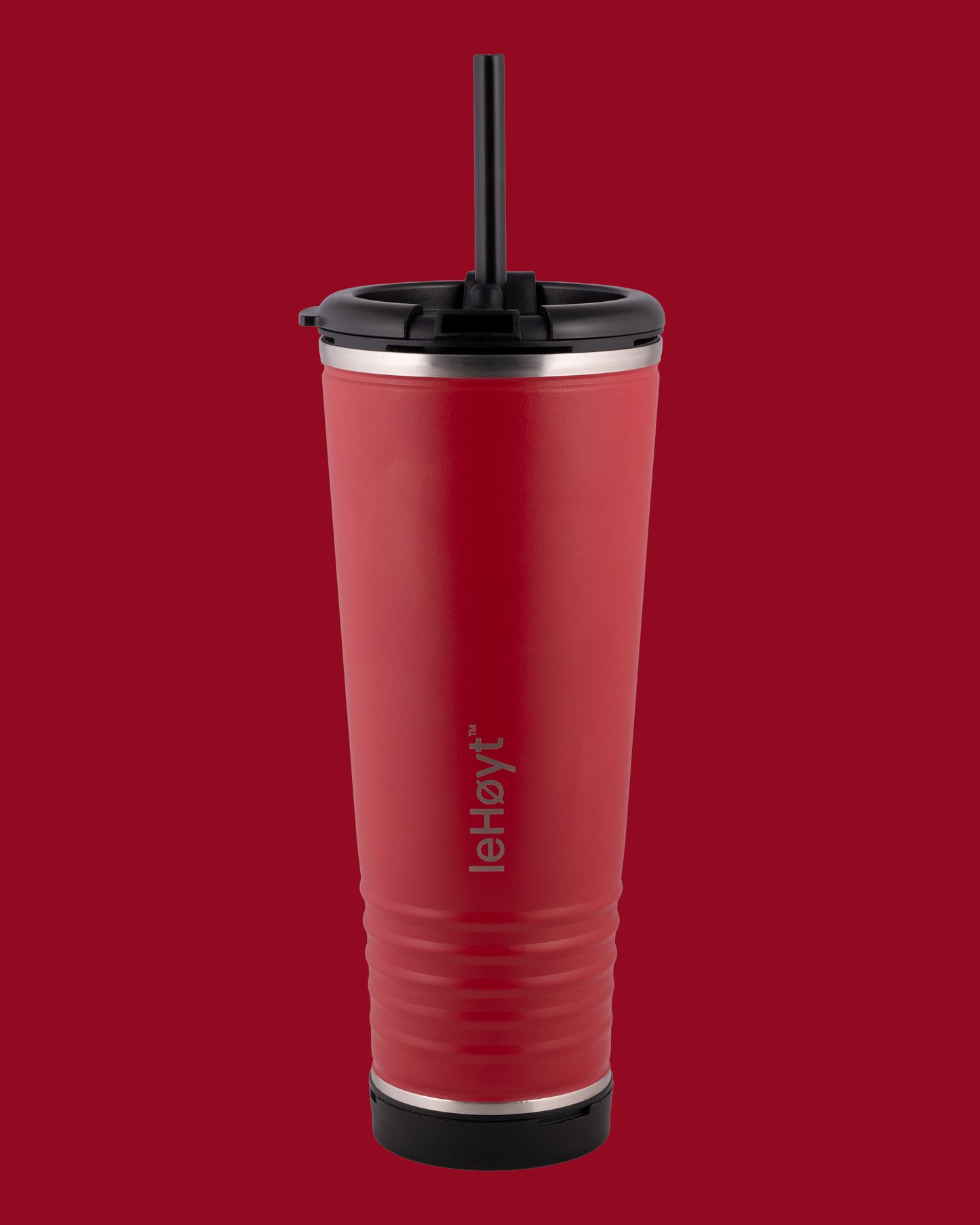 leHoyt HornPro X2 | 3-in-1 Cheering Cup with Built-In Horn & Cowbell | Insulated Stainless Steel Tumbler | BPA-Free | Fan Gift