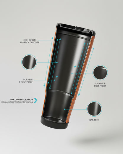 LEHØYT™ Cheering Cup- Tangerine Orange