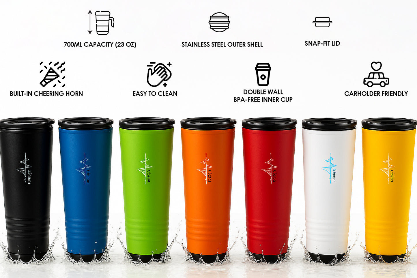 LEHØYT™ Cheering Cup - Hot Red