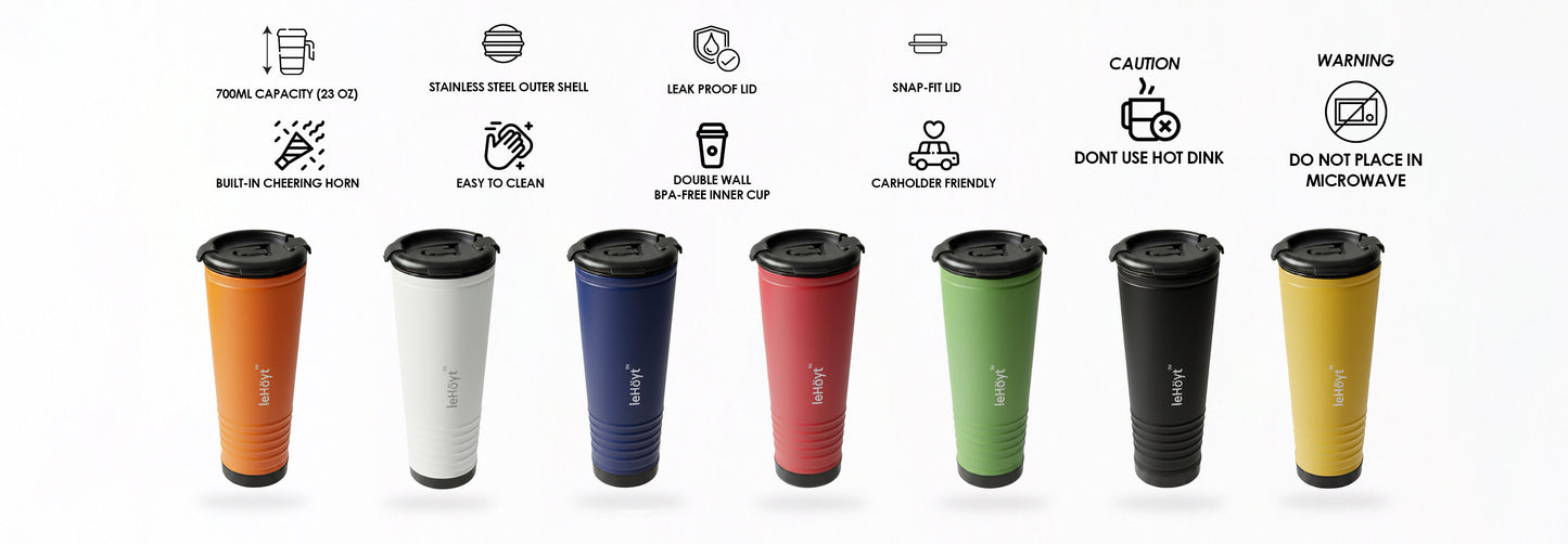 LEHØYT™ Cheering Cup - Summer Yellow