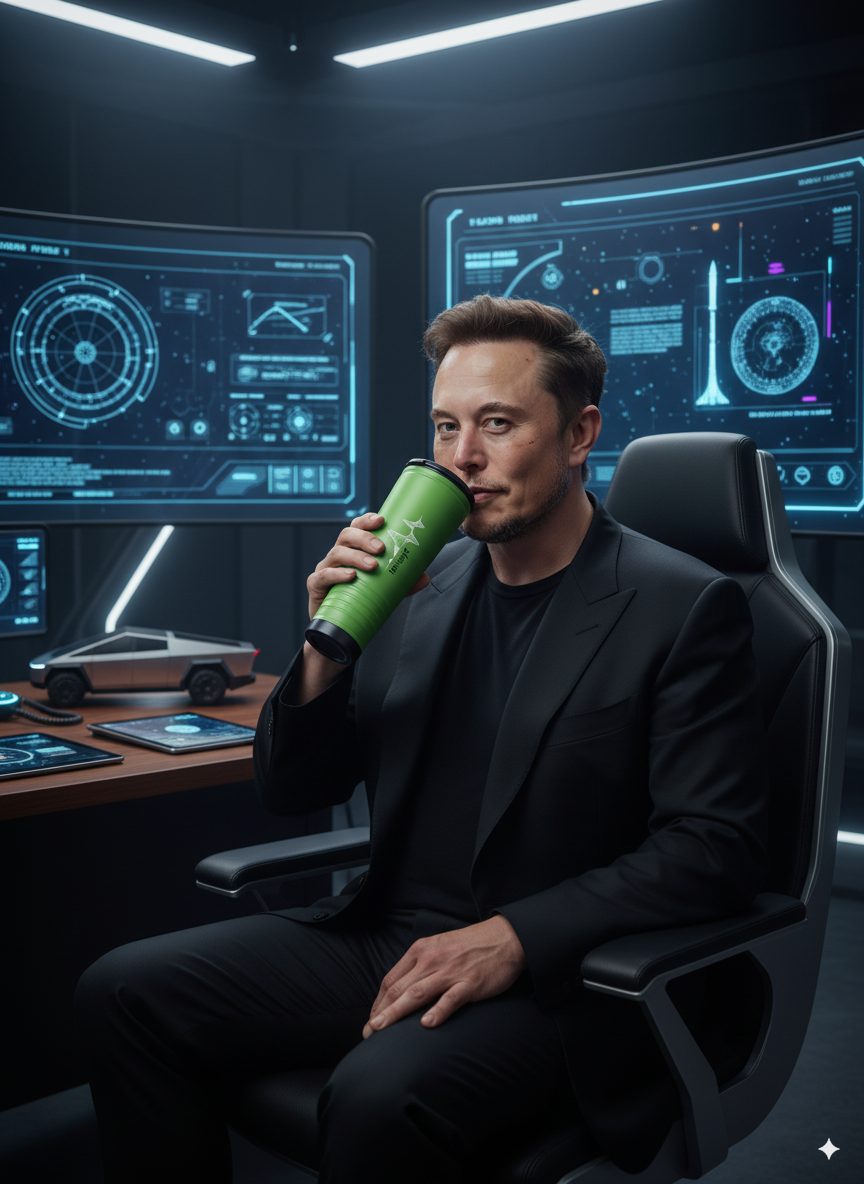 LEHØYT™ Cheering Cup- Raven Black